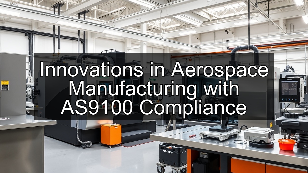 innovations compliance metalworking quality management system machining center