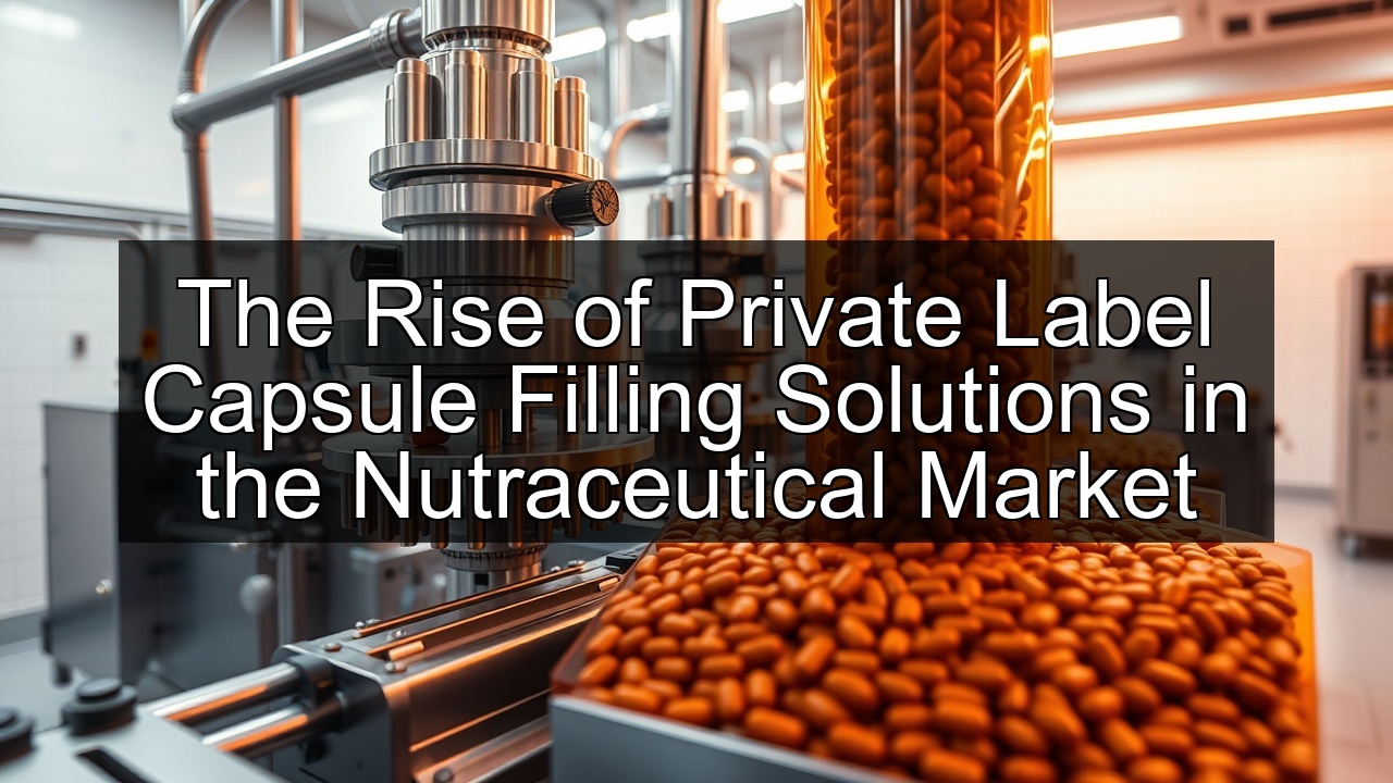 food supplements capsule services probiotic filling services gel cap