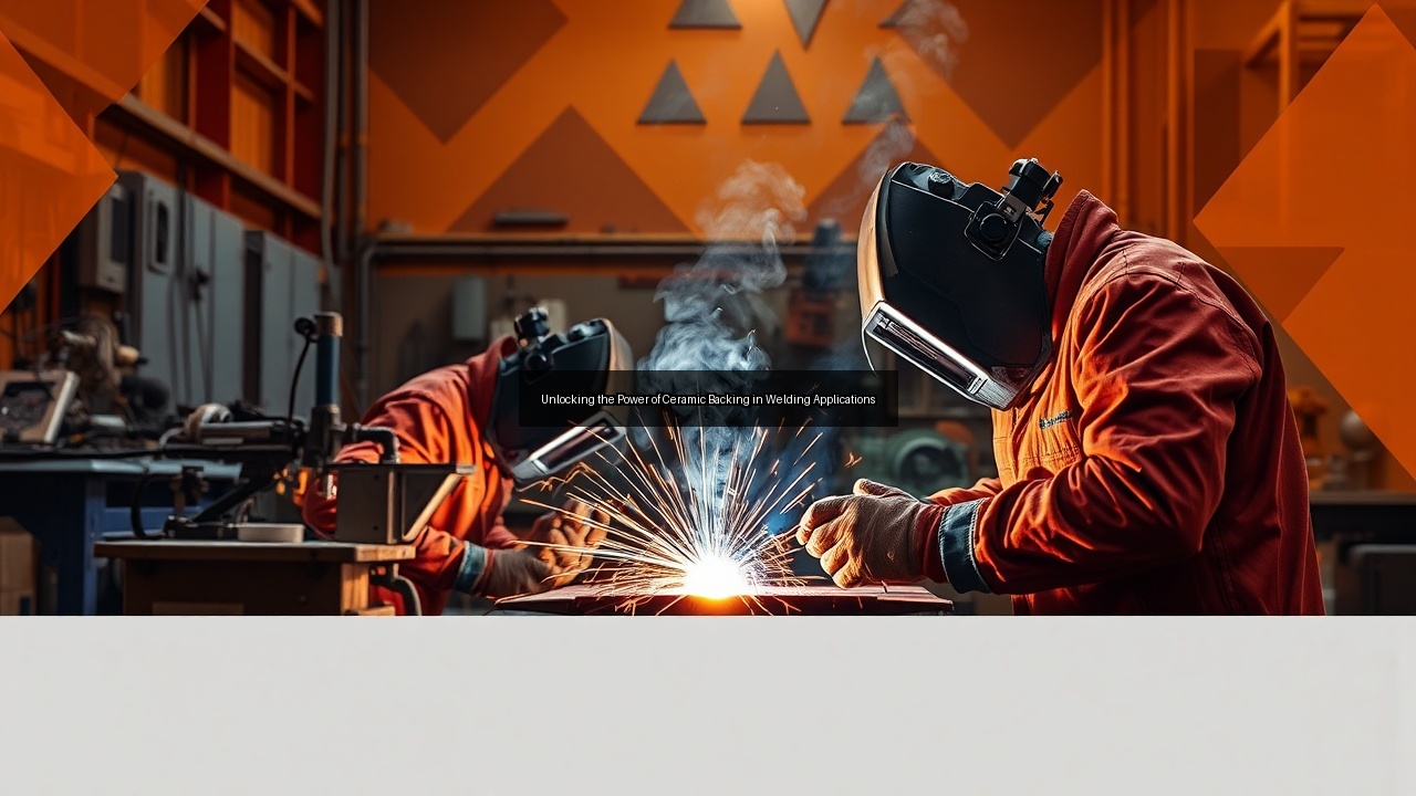 plasma cutting ceramic back weld welding ceramic backing ceramics