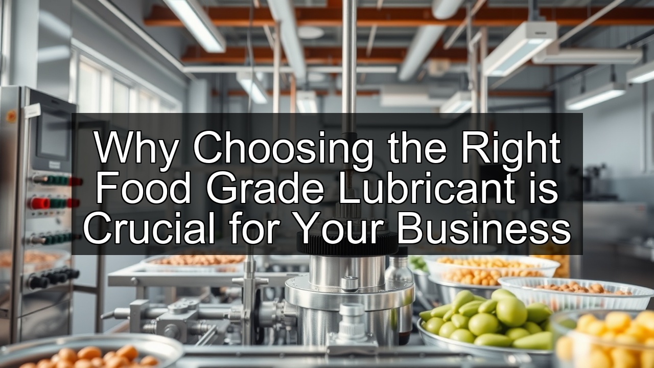 food safety food grade lubrication lubricants for food iso 22000
